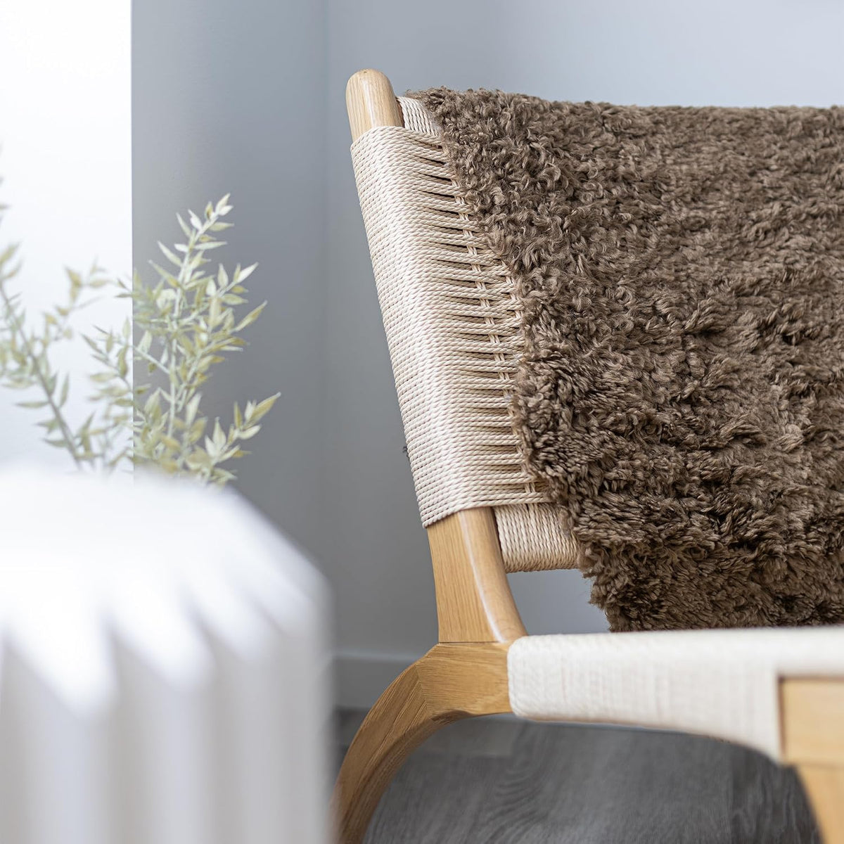 Skóra owcza Merino z krótkim włosiem 90x60 cm – Nordic Sheep