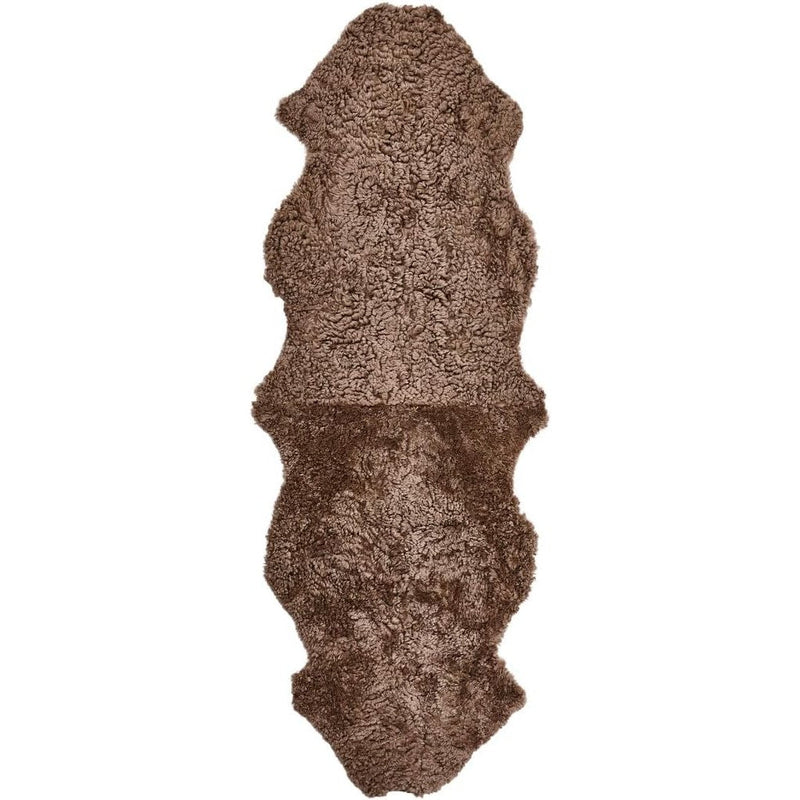 Podwójna skóra owcza Merino | Krótkie włosie | 170x60 cm