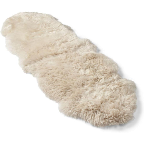 Podwójna skóra owcza Merino – beżowy