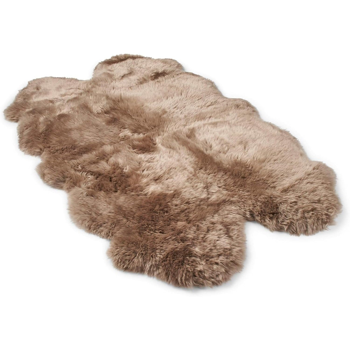 Dywan ze skór owczych Merino – jasnobrązowy